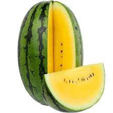 Yellow watermelon Citrullus lanatus seeds for urban farm